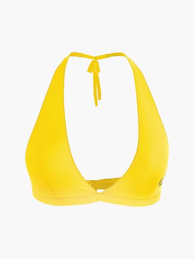 Calvin Klein Fürdőruha HU019045 | Calvin Klein CK One Halter Női Bikini Felső Sárga